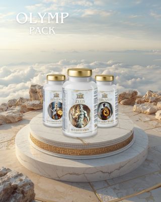 🏛️OLYMP PACK⚡ Kombinace, která dává tělu vše, co potřebuje: 💪 Zeus - komplexní multivitamin pro imunitu a zdraví 🧠 Athéna...