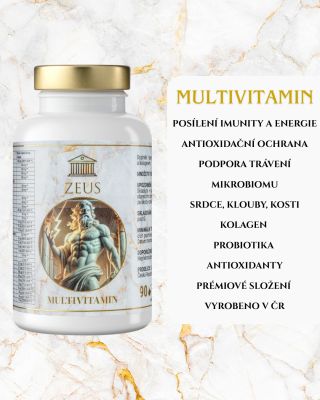 ⚡ ZEUS - Proč je Zeus jiný než ostatní multivitaminy? Zapomeňte na obyčejné multivitaminy. Zeus je komplexní doplněk,...