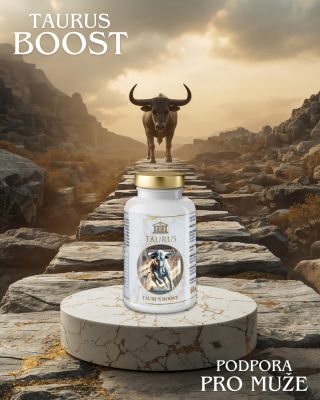 Taurus boost - podpora pro muže 👉Ashwagandha KSM-66® 👉PrimaVie® Shilajit 👉Tribulus Terrestris a další 💪 Přirozená vitalita...