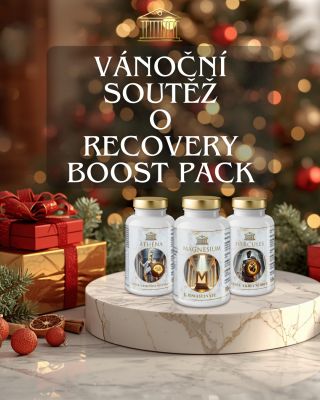 🎄⚡VÁNOČNÍ SOUTĚŽ O RECOVERY BOOST PACK⚡🎄 Zimní období je časem péče o zdraví i energii - a letos můžeš vyhrát náš RECOVERY...